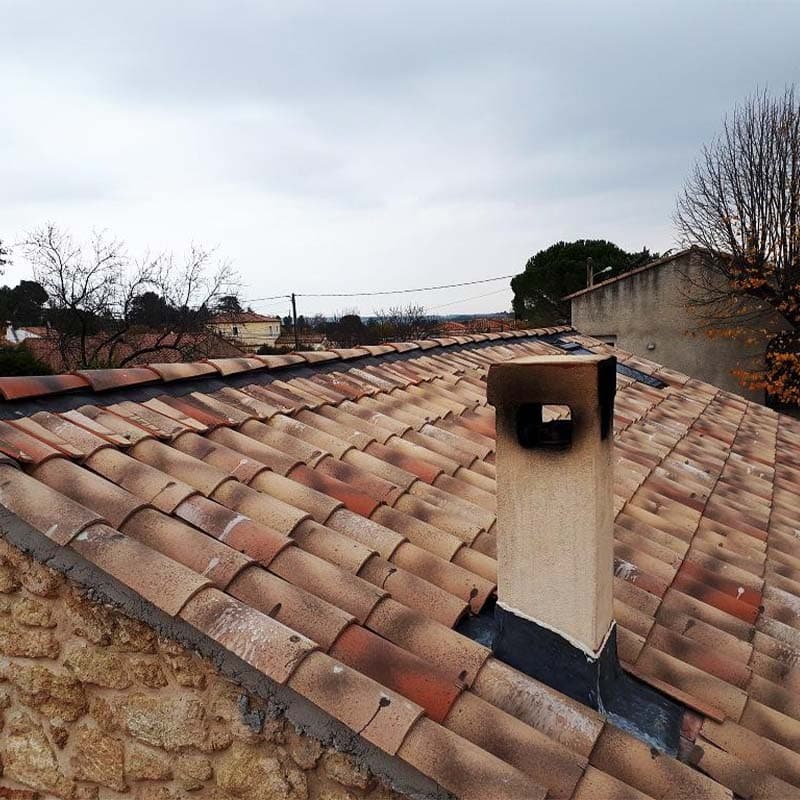Rénovation et modification de toiture dans le Gard