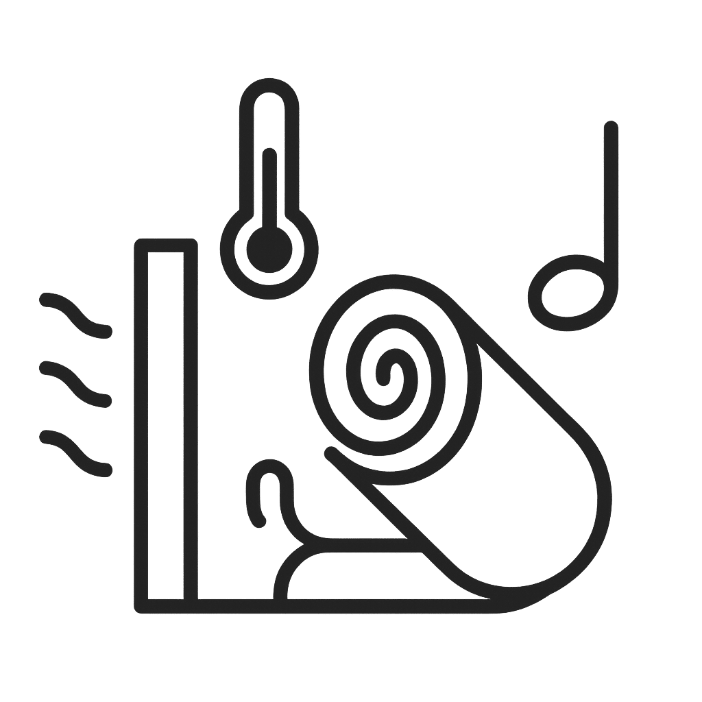 Isolation thermique et acoustique